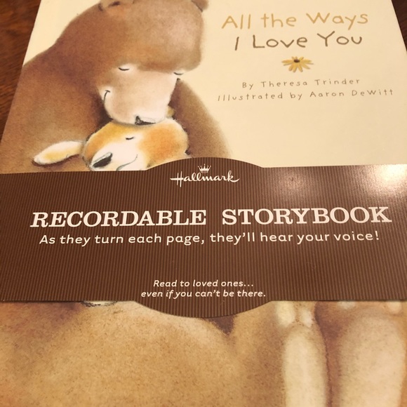 Hallmark Accents Recordable Voice Storybooks Poshmark